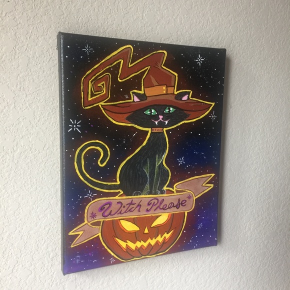[Original Painting] ” Witch Please” - Picture 9 of 13